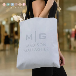 Bolsa Tote Cor Sólida Azul Bebê Pastel Suave Céu Claro