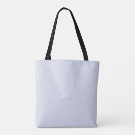 Bolsa Tote Cor Sólida do Pastel Branco Suave Cinza