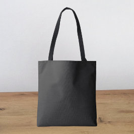 Bolsa Tote Cor Sólida Preta da Eerie