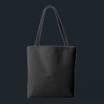 Bolsa Tote Cor Sólida Preta Tradicional do Eterno Clássico<br><div class="desc">Tote Bag em todo o estilo de impressão sobre o acessório de declaração de moda no estilo do ombro impresso com ilustração de design de arte de cor preto tradicional e preto e selecione a coleção de produtos pelo compro de impressão de FabricSeal sob demanda em Zazzle.com #ZazzleMade https://www.zazzle.com/store/thefabricseal TheFabricSeal...</div>
