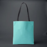 Bolsa Tote Cor Sólido Plena de Turquesa Média<br><div class="desc">Femininidade,  Estilo de cor feminino. Uma turquesa representa calma,  criatividade e equilíbrio emocional. Sem dúvida,  é um olhar atraente,  moda,  adorável. É bom ter isso e existir ao seu redor.</div>