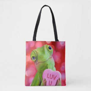 Bolsa Tote Coração Camaleão (Te Amo)