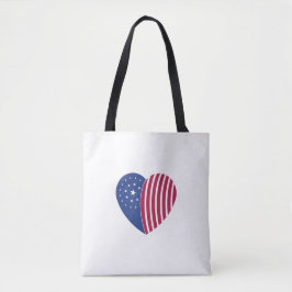 Bolsa Tote Coração da América