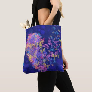 Bolsa Tote Coração da Borboleta - Amor