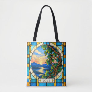 Bolsa Tote Coração da Videira do Amor