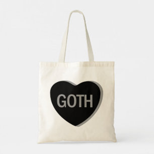 Bolsa Tote Coração de Doce - Gótico