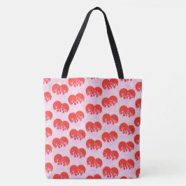Bolsa Tote Coração de Fogo