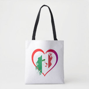 Bolsa Tote Coração de Italia
