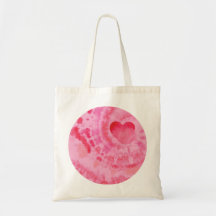Coração de Valentino em Tie Dye Rosa