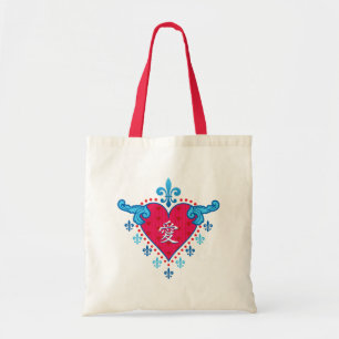 Bolsa Tote Coração do Amor (Chinês)