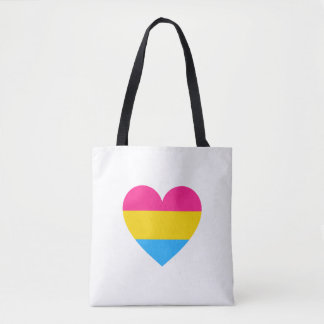 Bolsa Tote Coração do Orgulho Pansexual