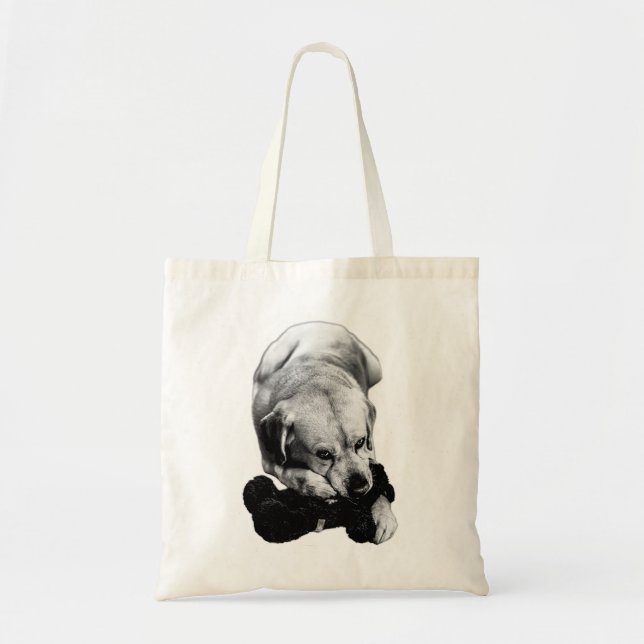 Bolsa Tote Coração em patas (Frente)