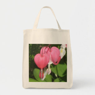 Bolsa Tote Coração Hemorragia Floral - Saco De Tota De Compra