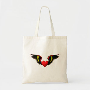 Bolsa Tote Coração ondulado