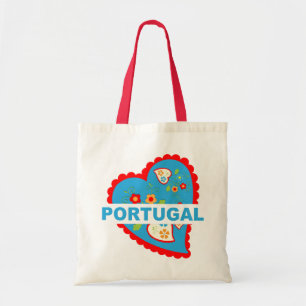Bolsa Tote Coração português alegre