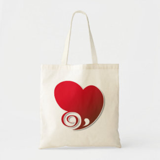 Bolsa Tote Coração Vermelho