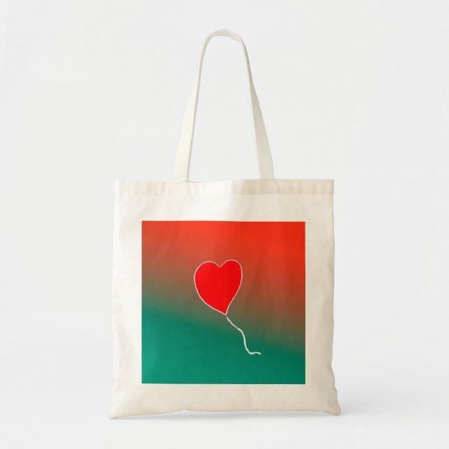 Bolsa Tote Coração voadora (Frente)