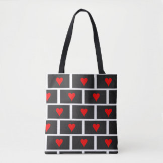 Bolsa Tote Corações