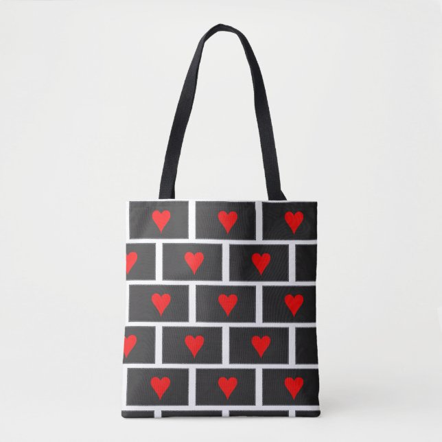 Bolsa Tote Corações (Frente)