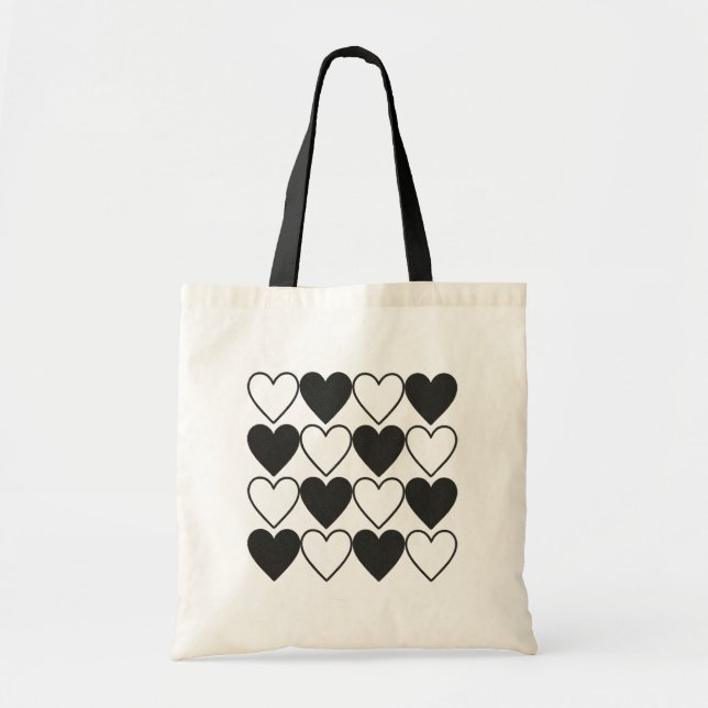 Bolsa Tote Corações (Frente)