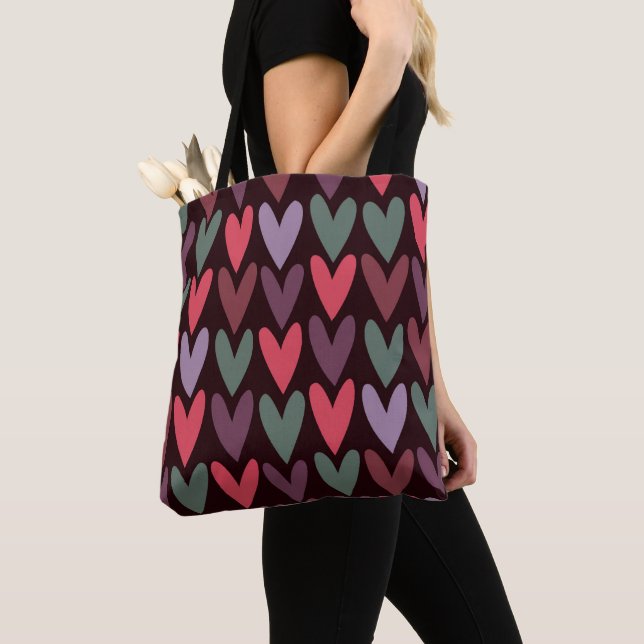 Bolsa Tote Corações 6 (Close Up)