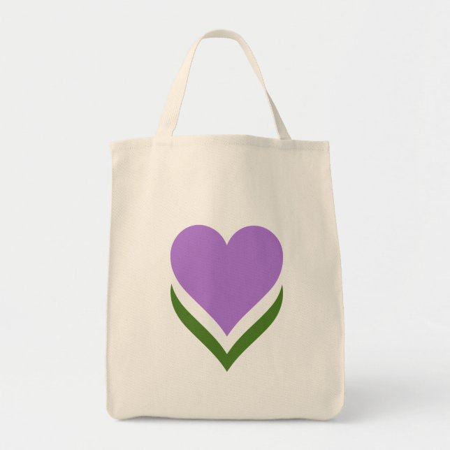 Bolsa Tote Corações do orgulho do gênero (Frente)