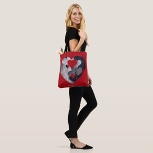Bolsa Tote Corações Encantados