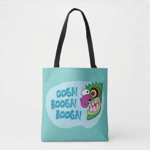 Bolsa Tote Coragem ao Cachorro   Ooga Booga Booga