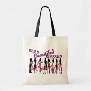 Bolsa Tote Corajoso, bonito, & abençoado