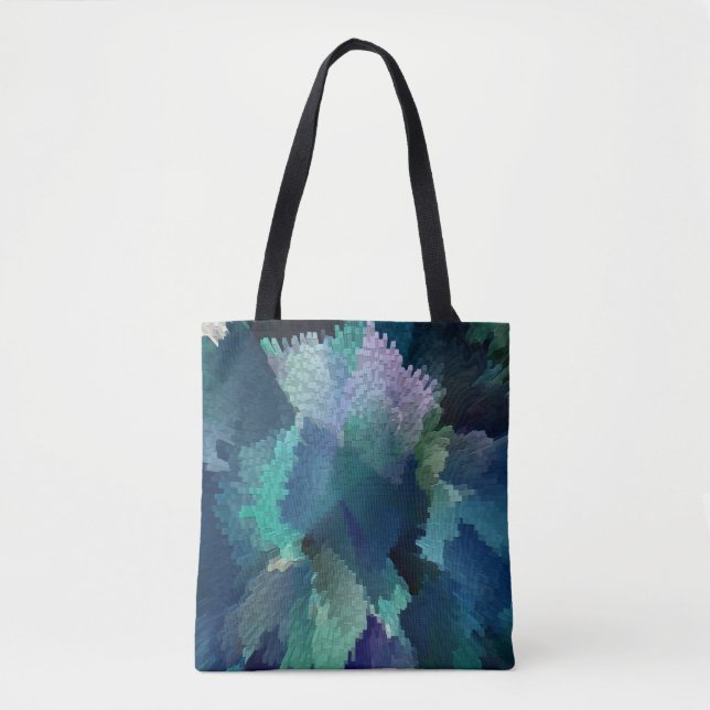 Bolsa Tote Coral do mar profundo...... (Frente)