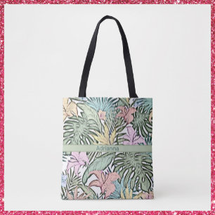 Bolsa Tote Corante Tropical Elegante