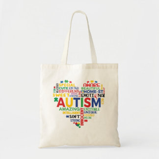 Bolsa Tote corazon autismo