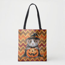 Cordilheira Cuja Guiné Pig Halloween Chevron