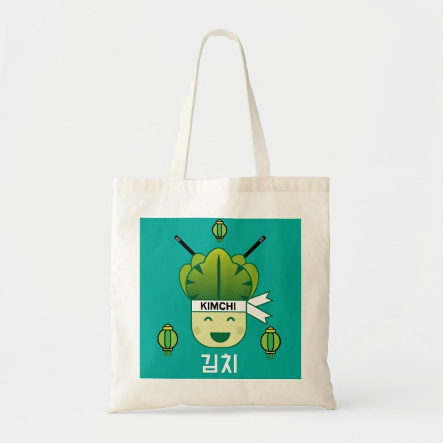 Bolsa Tote Coreano Kimich Healthy Cabbage Comidas Apr (Frente)