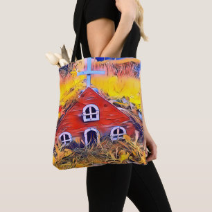 Bolsa Tote Cores da Casa da Fada Vermelha