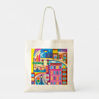 Bolsa Tote Cores da Paisagem Urbana