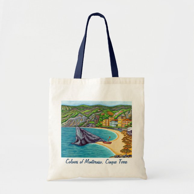 Bolsa Tote Cores da sacola de Monterosso (Frente)