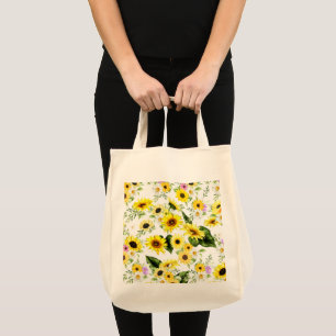 Bolsa Tote Cores d'água Girassol 7