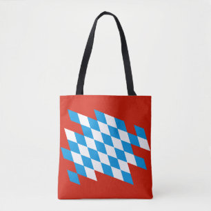 Bolsa Tote Cores de Bandeira da BAVÁRIA