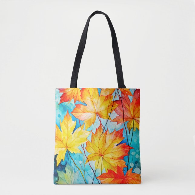 Bolsa Tote Cores De Outono (Frente)