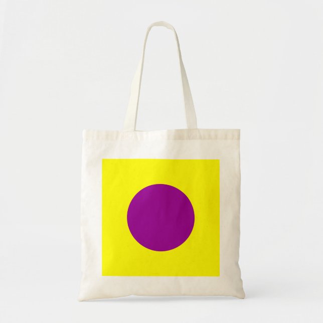 Bolsa Tote Cores do círculo 012 (Frente)