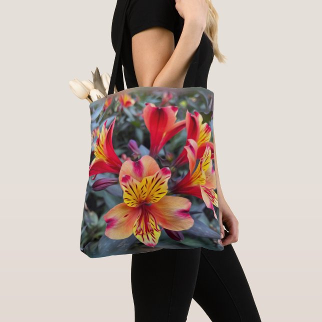 Bolsa Tote Cores do verão (Close Up)
