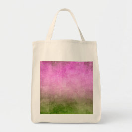 Bolsa Tote Cores Grunares - Rosa e Verde