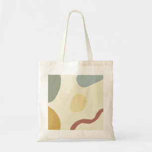 Bolsa Tote Cores simples geométricas modernas