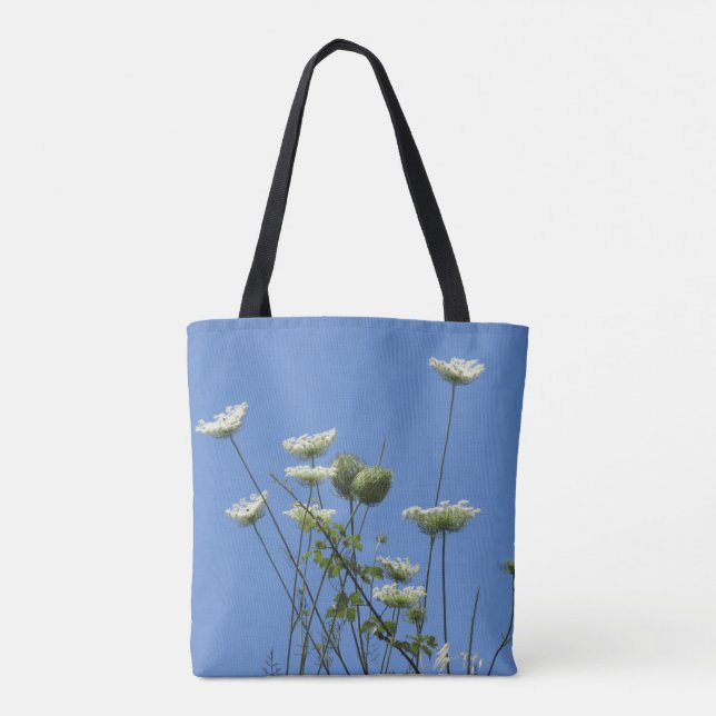 Bolsa Tote Corfu Cream Wildflower (Verso)