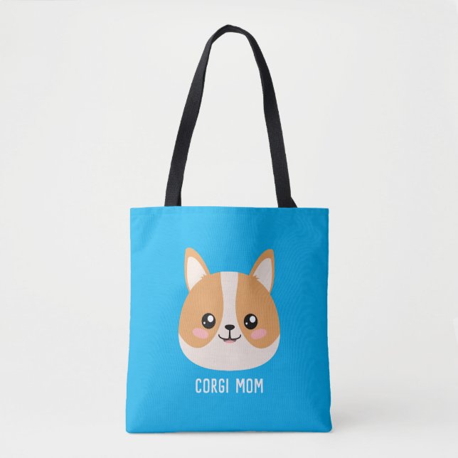 Bolsa Tote Corgi (Frente)