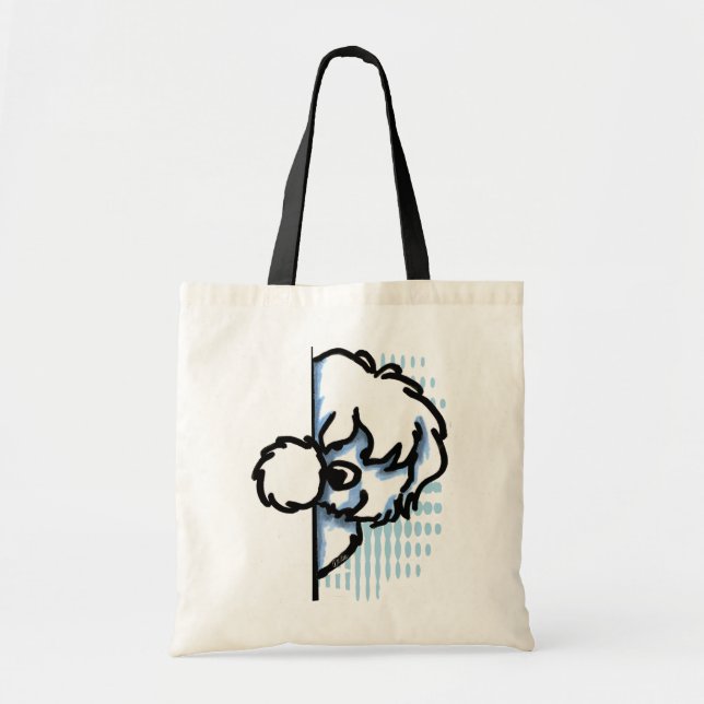 Bolsa Tote Corner Coton de Tulear (Frente)