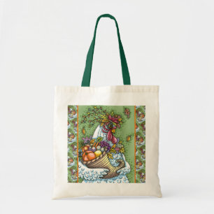 BOLSA TOTE CORNUCOPIA HEN, OBRIGADO A COLHEITA DE GALINHA