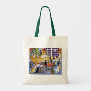 Bolsa Tote Coro de Natal