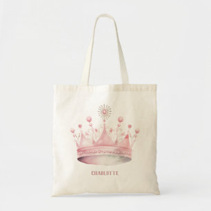Bolsa Tote Coroa Cor-de-Água Rosa